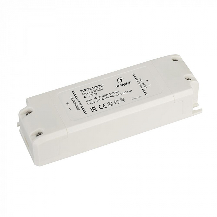 картинка Блок питания ARJ-LE571050 (60W, 1050mA, PFC)