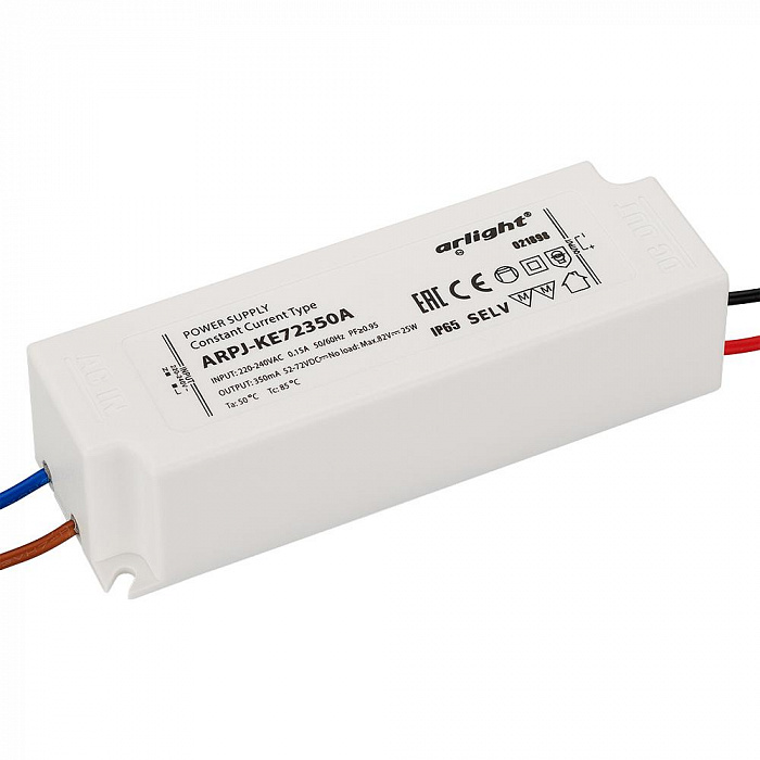 картинка Блок питания ARPJ-KE72350A (25W, 350mA, PFC)