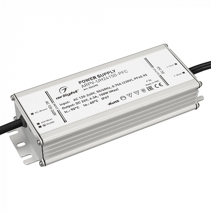 картинка Блок питания ARPV-UH24150-PFC (24V, 6.3A, 150W)
