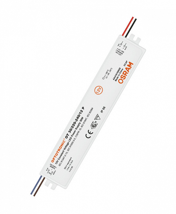 картинка Стабилизатор OSRAM OT 30/220-240/12 P IP66 220x40x22 + преобразователь напряжения