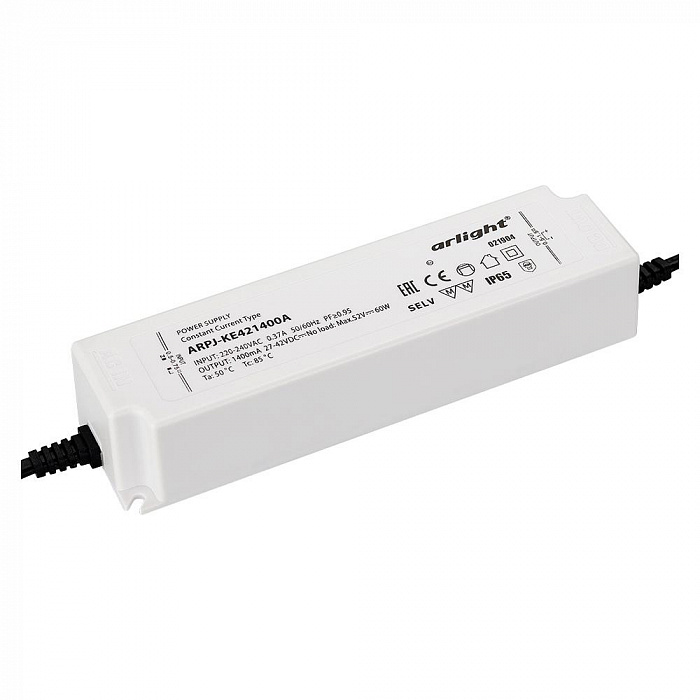 картинка Блок питания ARPJ-KE421400A (60W, 1400mA, PFC)