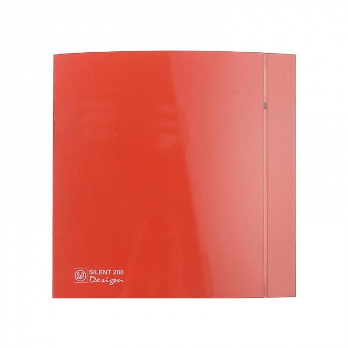 картинка Накладной  вентилятор Solar Palau SILENT-200 CZ RED DESIGN-4C