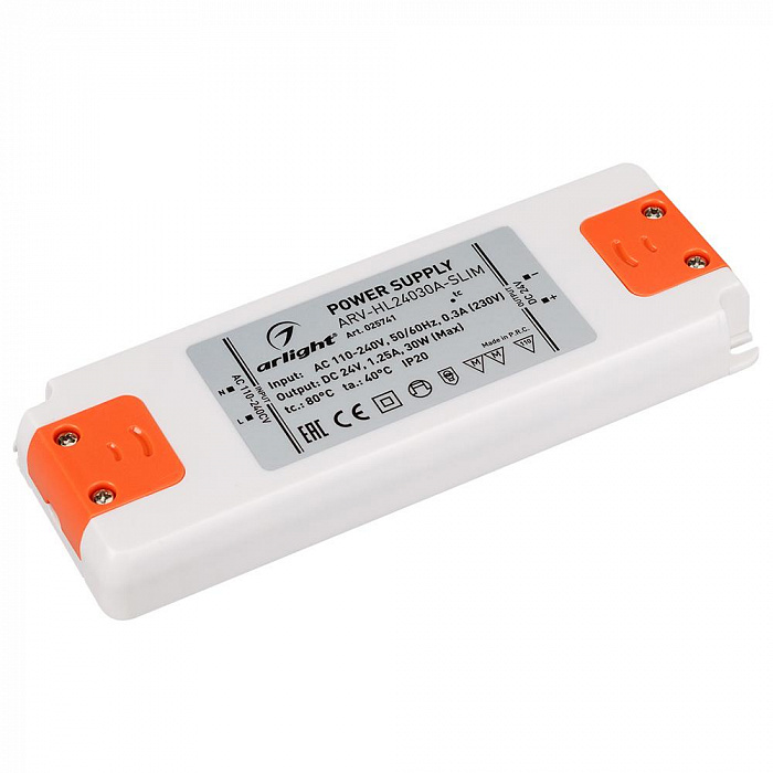 картинка Блок питания ARV-HL24030A-Slim (24V, 1.25A, 30W)