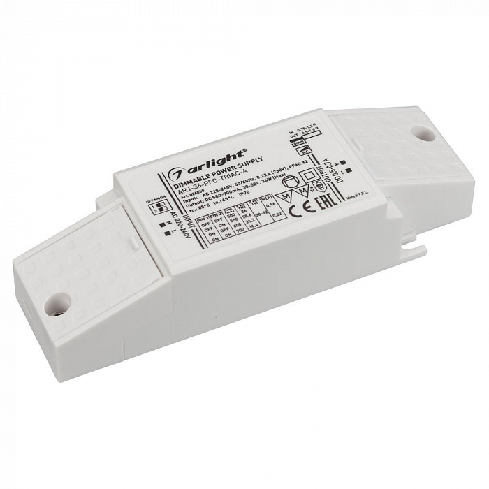 картинка Блок питания ARJ-36-PFC-TRIAC-A (36W, 500-700mA)