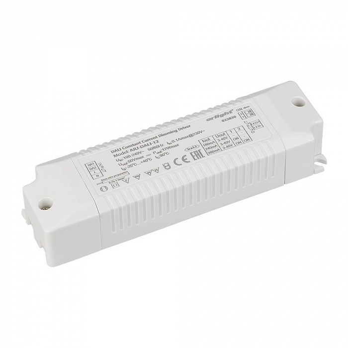 картинка Блок питания ARJ-DALI-12 (12W, 180/240/300mA, DALI, PFC)