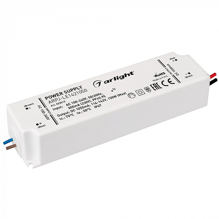 картинка Блок питания ARPJ-LE1421050 (150W, 1050mA, PFC)