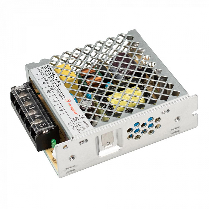 картинка Блок питания HTS-35-24-FA (24V, 1.5A, 35W)