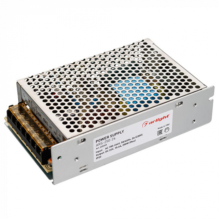картинка Блок питания ARS-250-24 (24V, 10.4A, 250W)