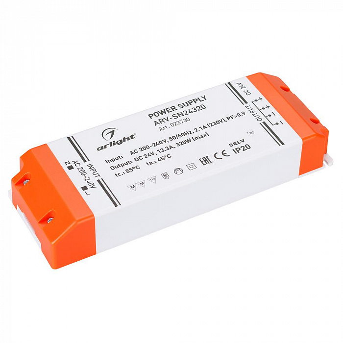картинка Блок питания ARV-SN24320 (24V, 13.3A, 320W, PFC)
