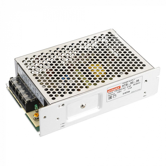 картинка Блок питания HTS-50-36 (36V, 1.4A, 50W)