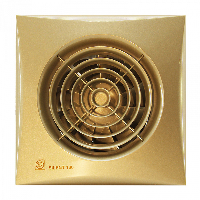 картинка Накладной  вентилятор Solar Palau SILENT-100 CZ GOLD