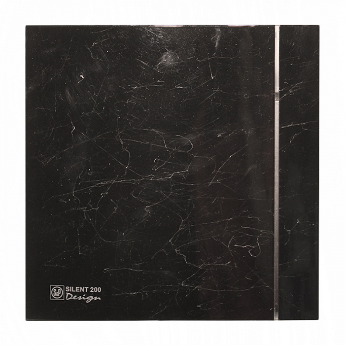 картинка Накладной  вентилятор Solar Palau SILENT-200 CZ MARBLE BLACK DESIGN-4C