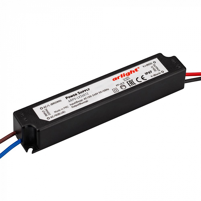 картинка Блок питания ARPV-LV24012 (24V, 0.5A, 12W)