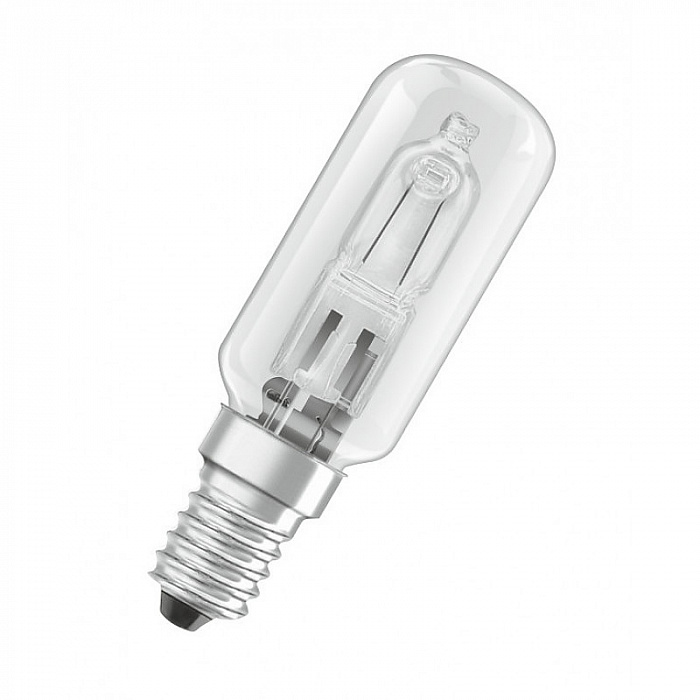 картинка OSRAM 64862T CL HALOLUX T26 60W 820lm 230V E14 d26 x 80 прозрач