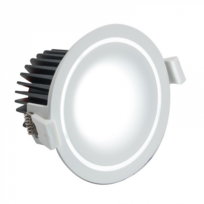 картинка Светодиодный светильник LTD-105WH-FROST-9W Day White 110deg